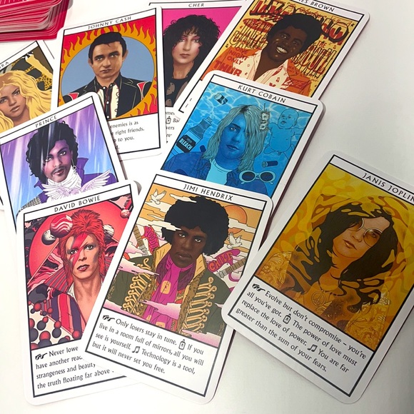 Music Oracles: Creative and Life Inspiration from 50 Musical Icons - Cards - Picture 6 of 6